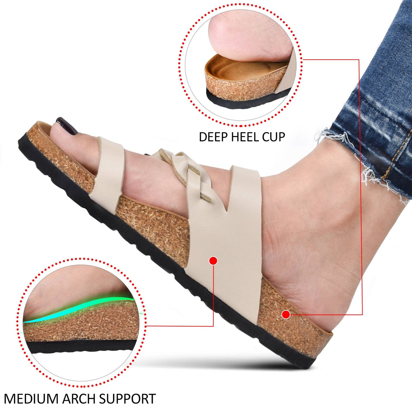Aerothotic Seraph Slide Sandals