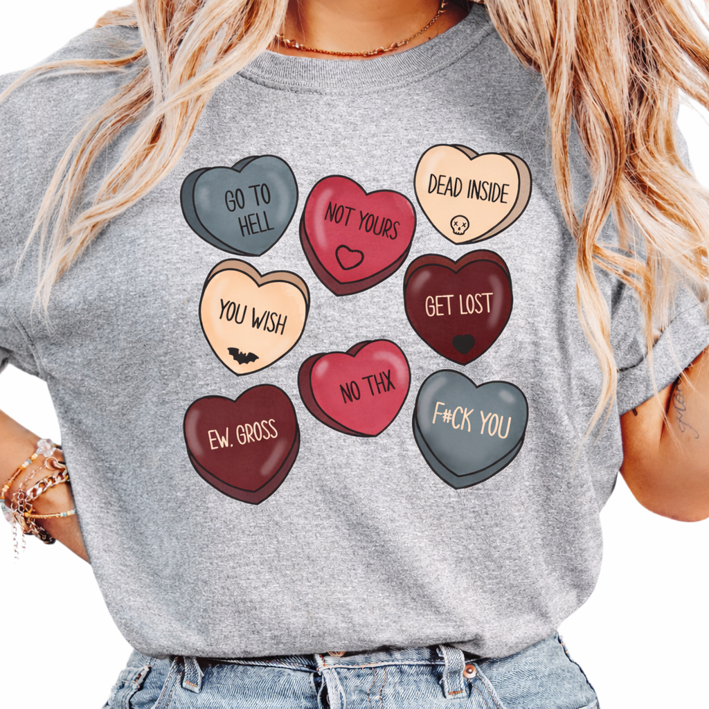 Sarcastic Hearts Graphic Tee