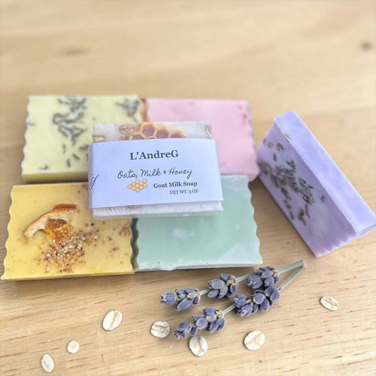 Goat Milk Soap Assorted Mix