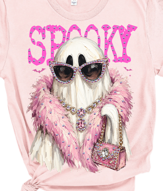 Spooky Rhinestone Graphic Tee