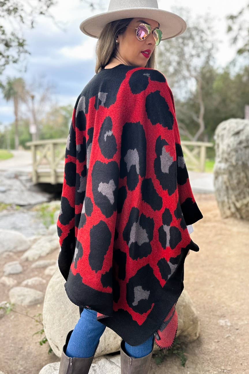 Leopard Kimono Cardigan