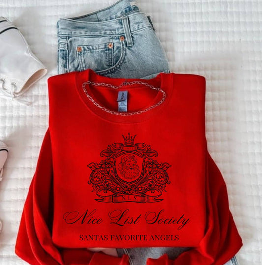 Nice List Society Sweatshirt 