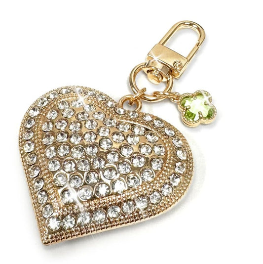 Jacqueline Kent Gold Heart Purse Charm