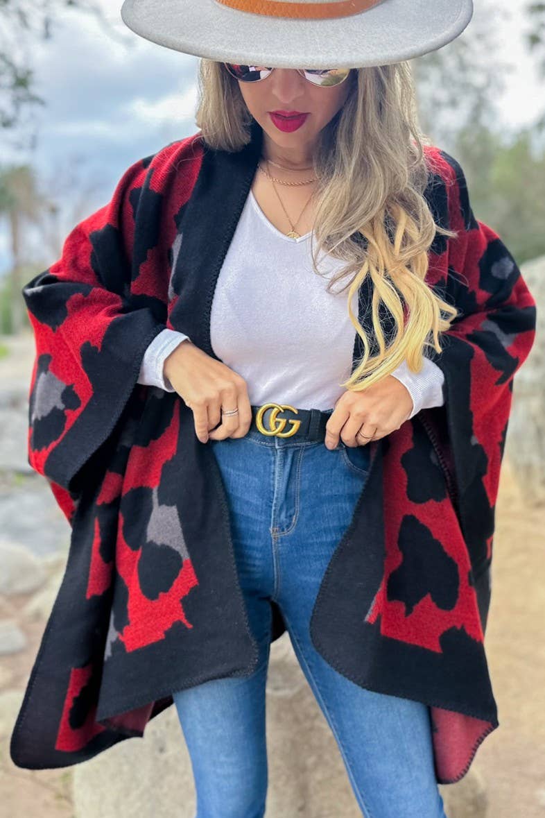 Leopard Kimono Cardigan