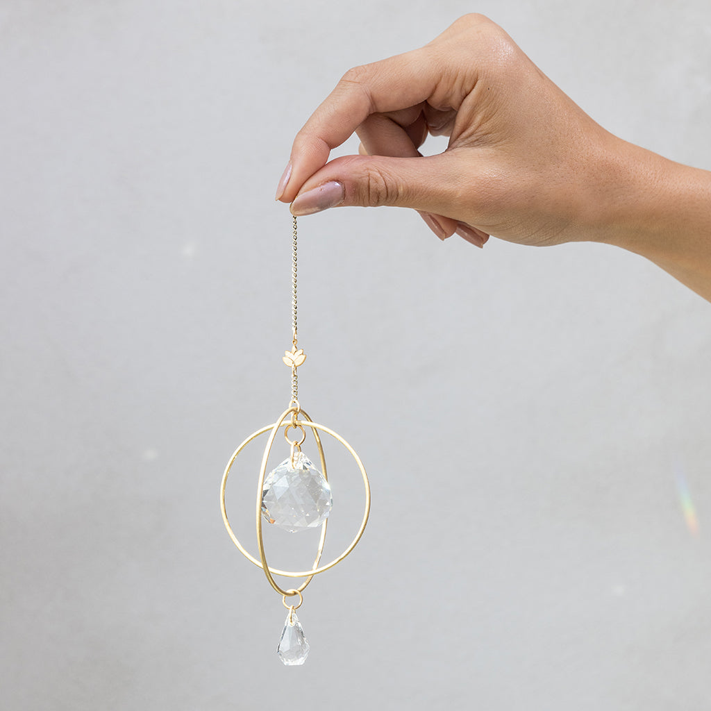 Mini Suncatcher Lotus Strength