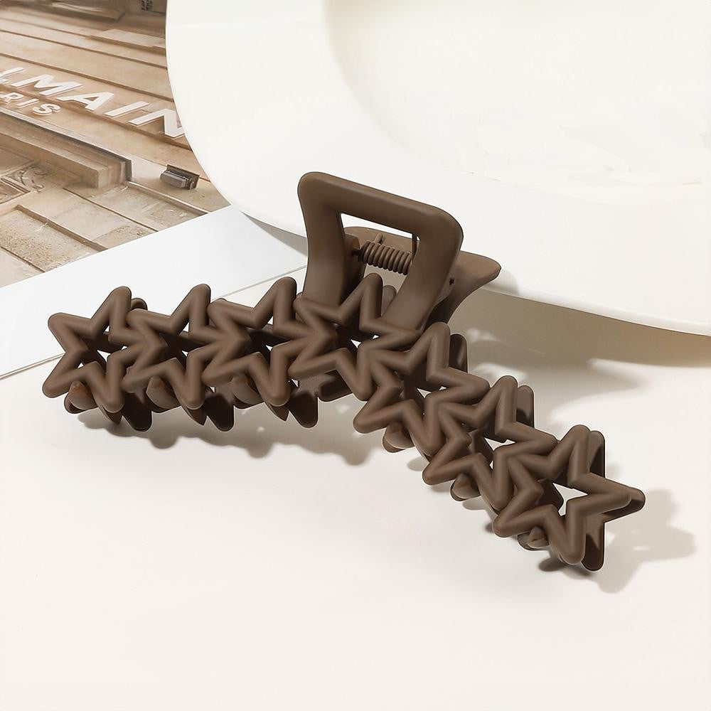 Starry Claw Hair Clip in Black, Brown or Beige
