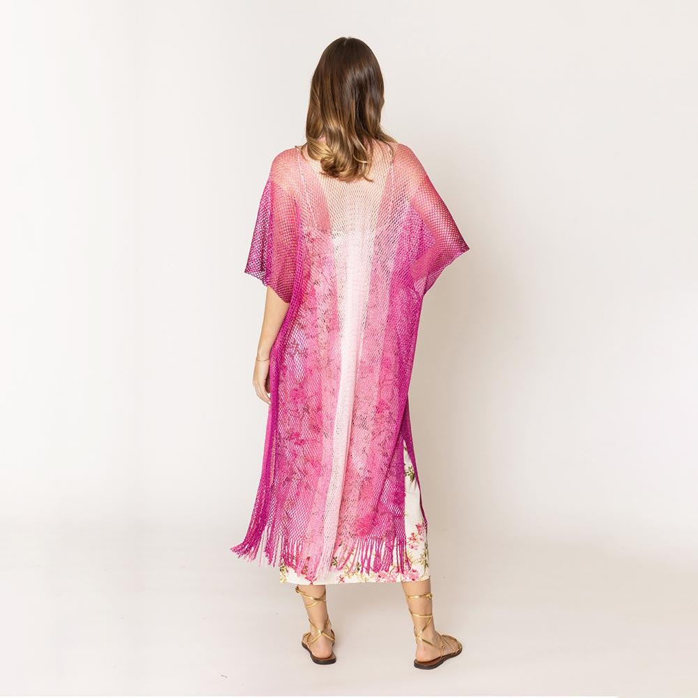 Striped Duster Kimono