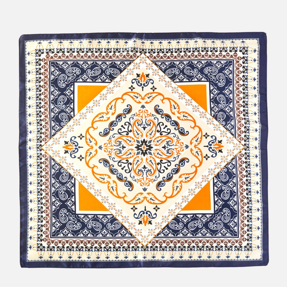 Square Silky Scarf