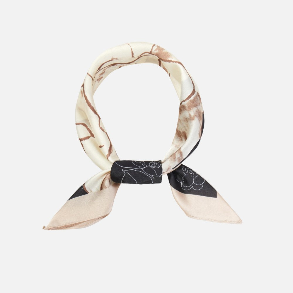 Floral Square Scarf