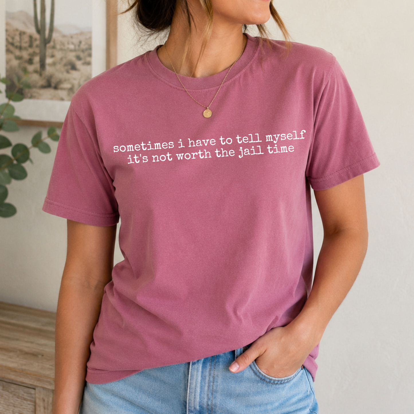 *Not Worth the Jail Time Tee