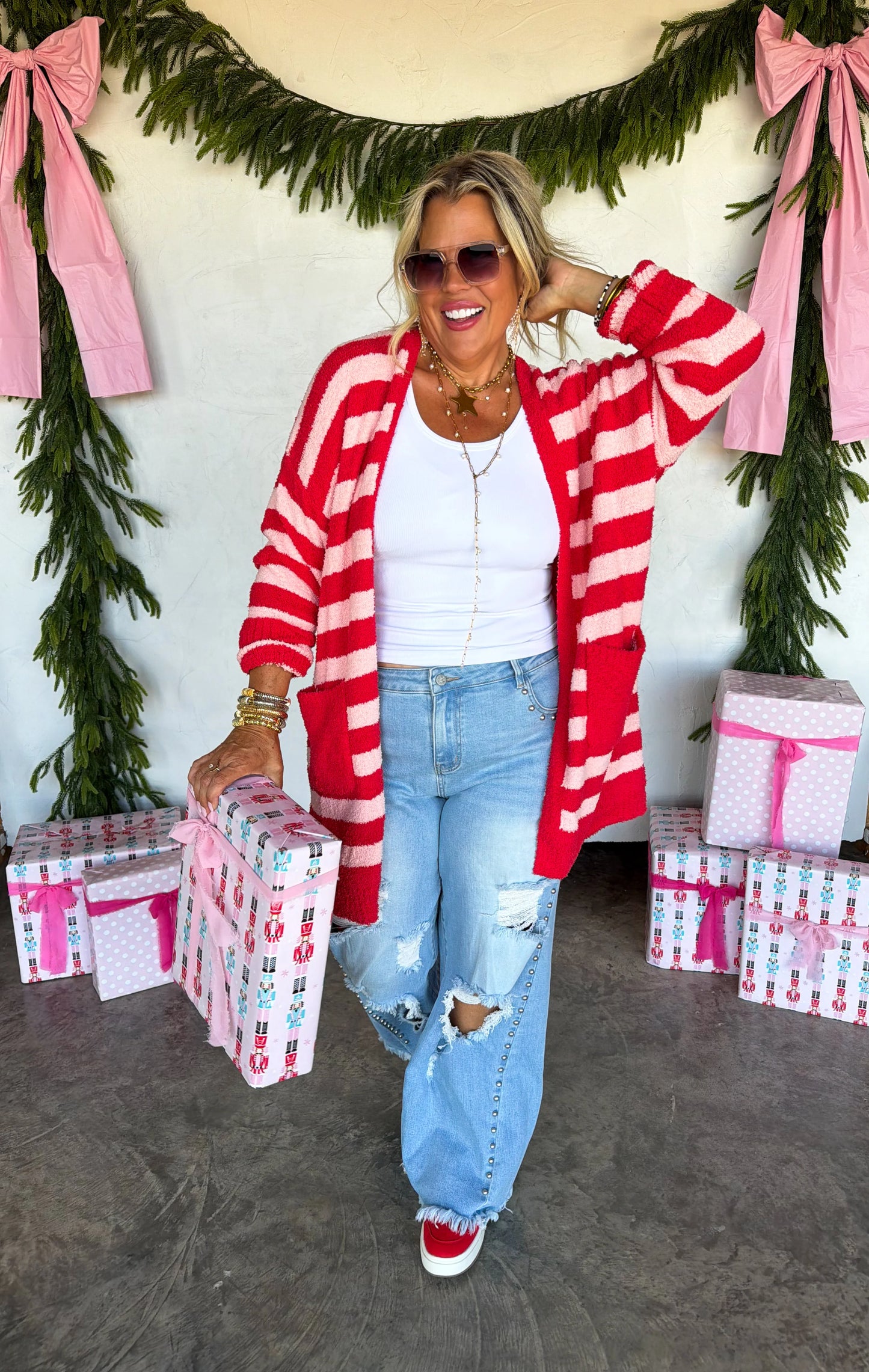 Holiday Cloud Soft Cardigan PREORDER