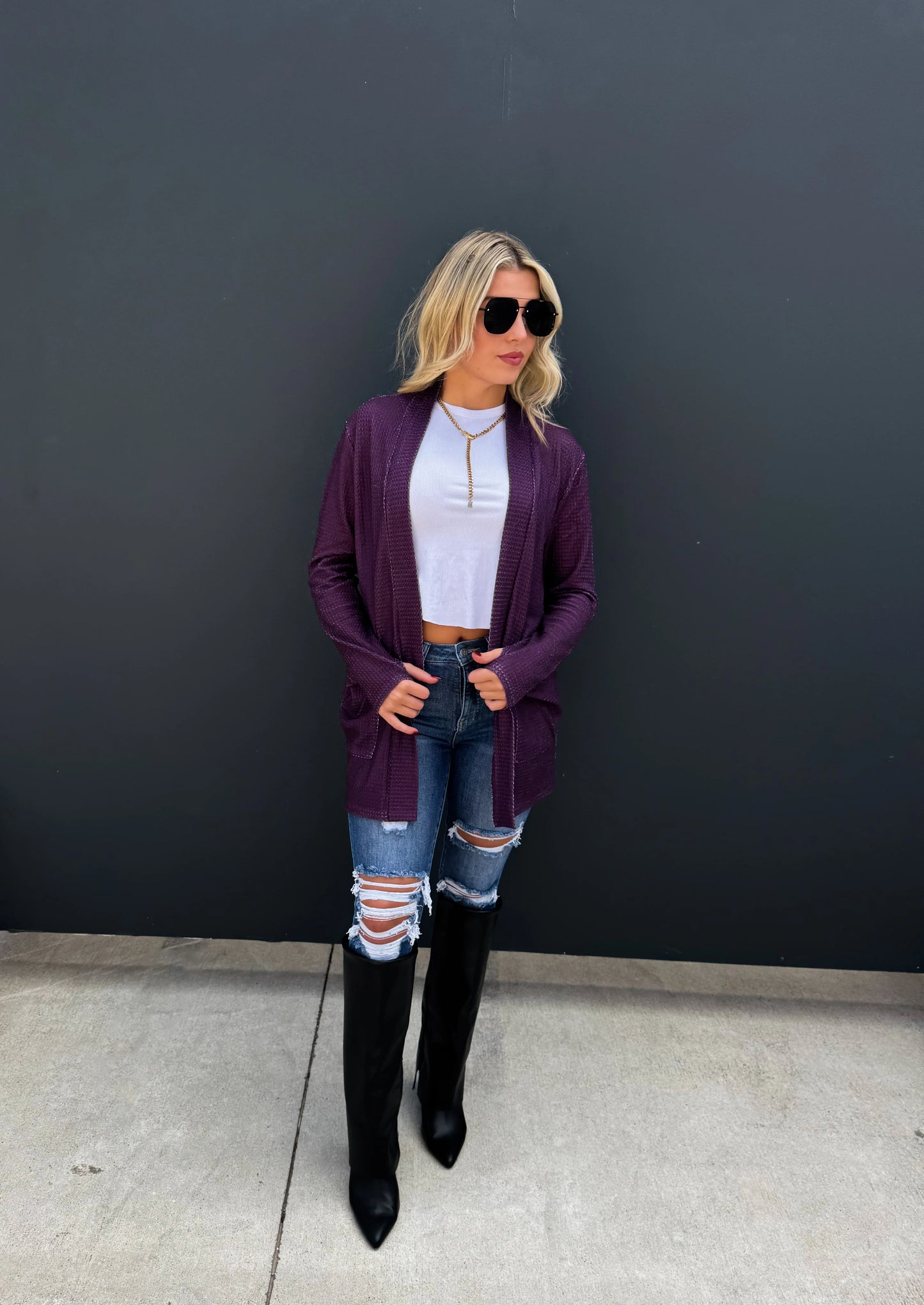Popcorn Cardigan