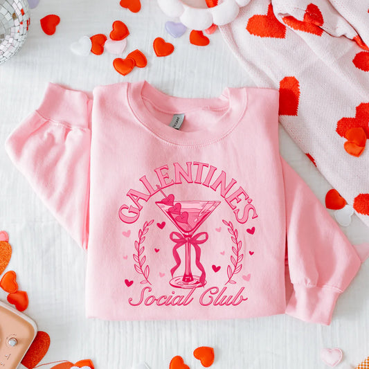 Galentines Social Club Sweatshirt