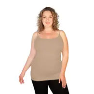 Skinnytees Basic Cami in Brown Sugar