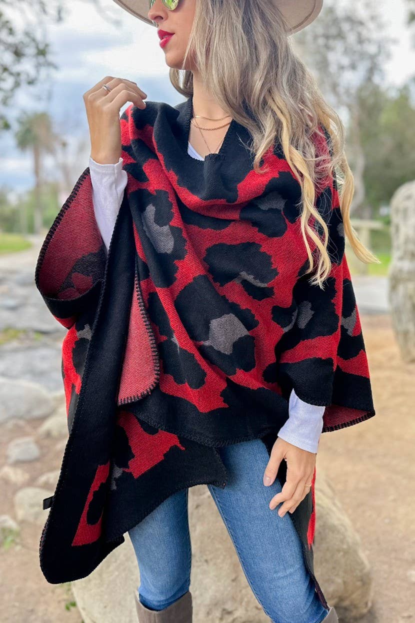 Leopard Kimono Cardigan