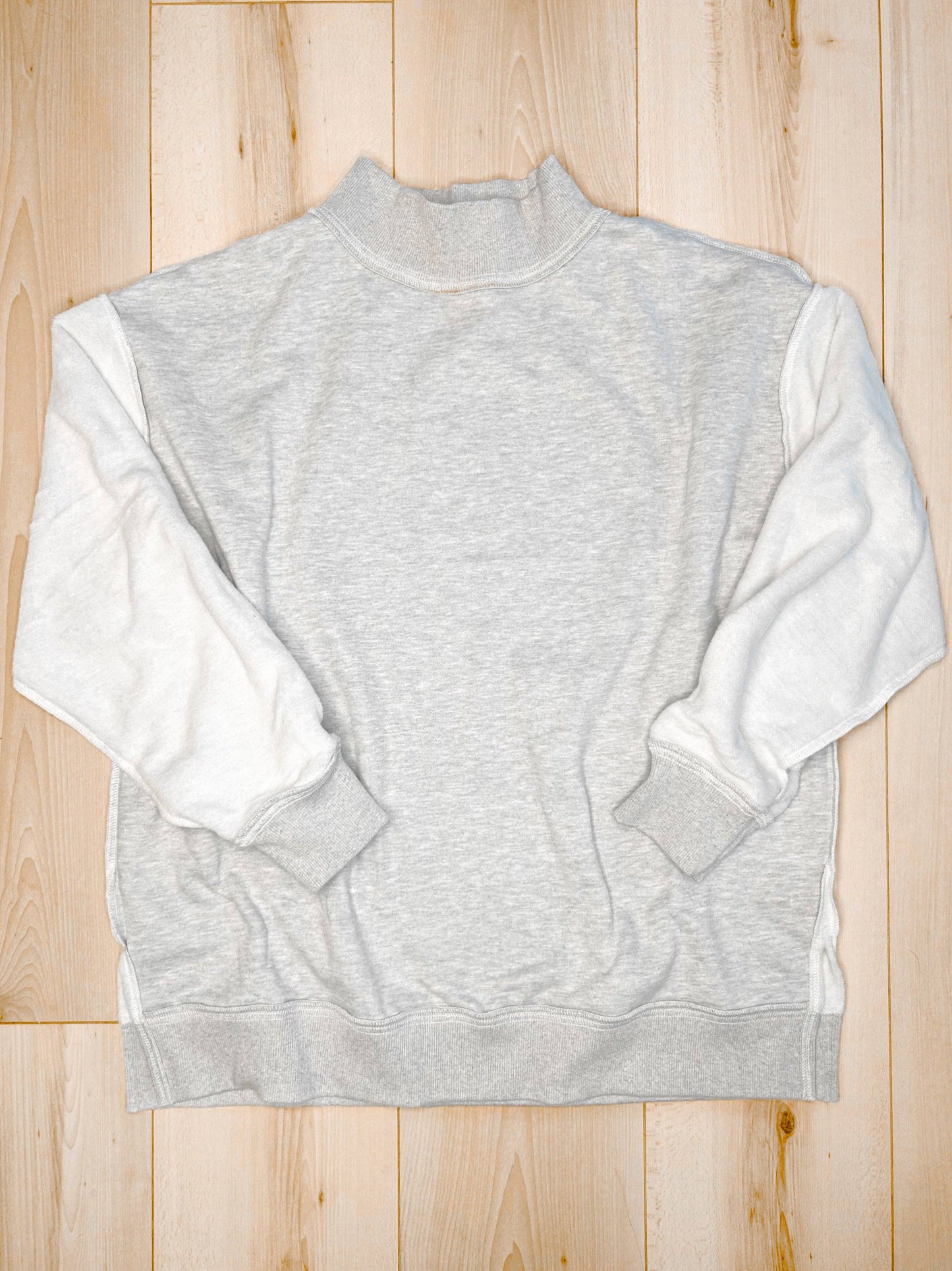 Reversible Mockneck Sweatshirt