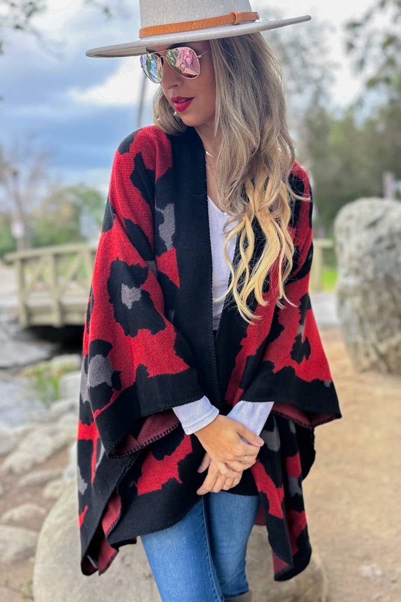 Leopard Kimono Cardigan