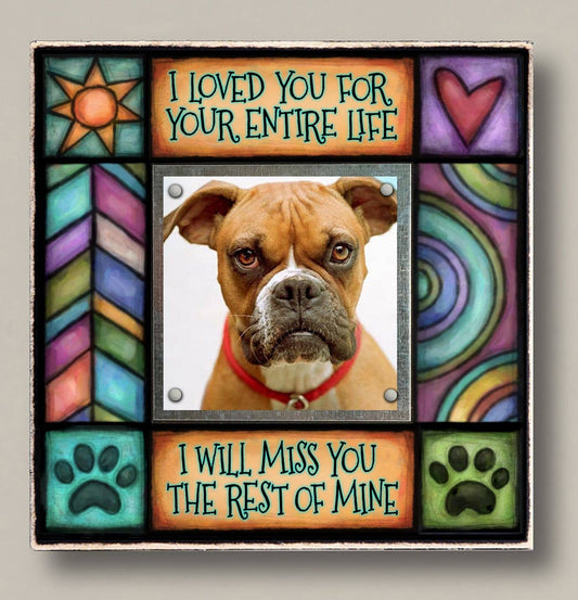 Picture Frame Loved You Square