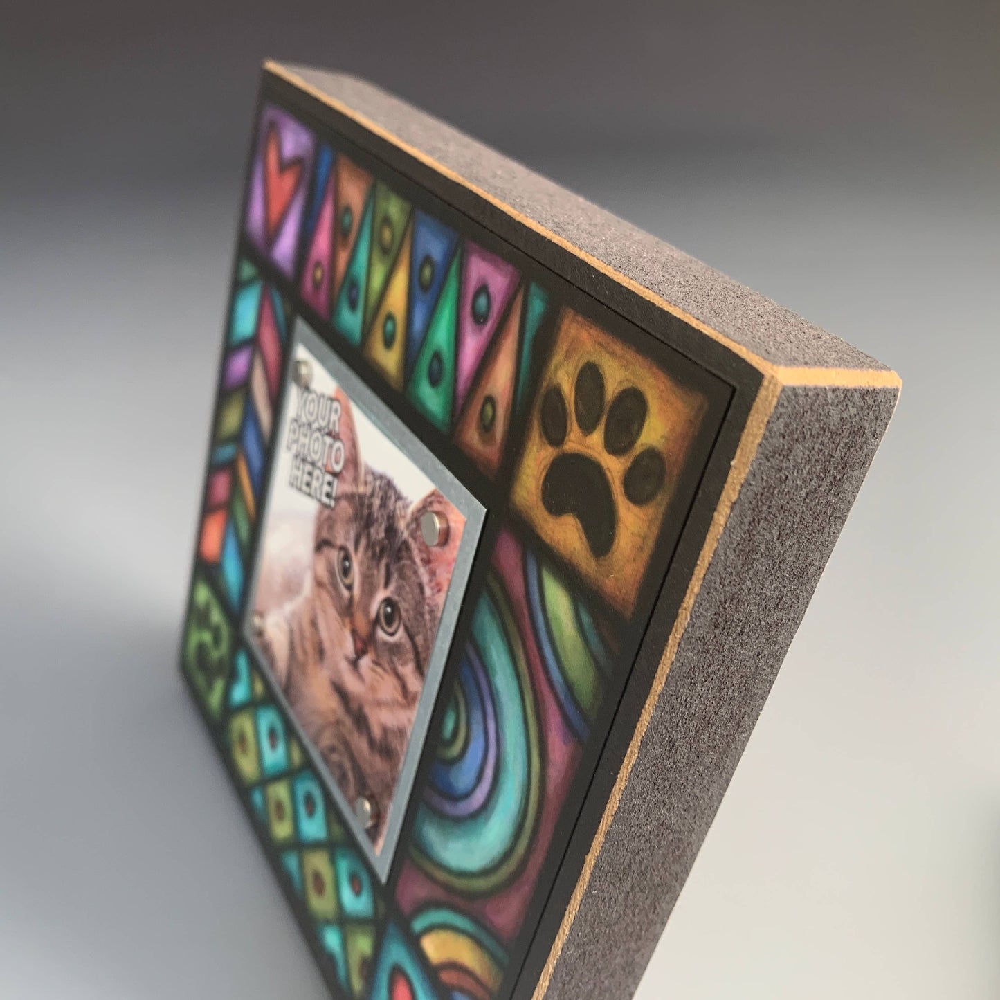 Picture Frame Paw & Heart