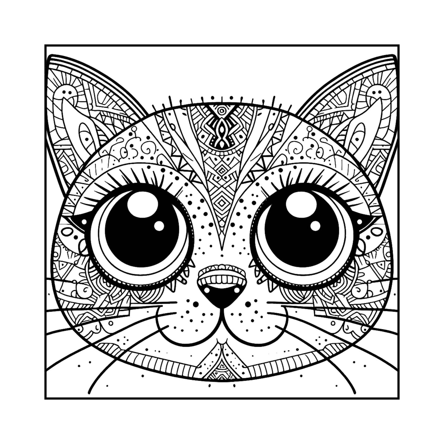 Cat Coloring Sheets