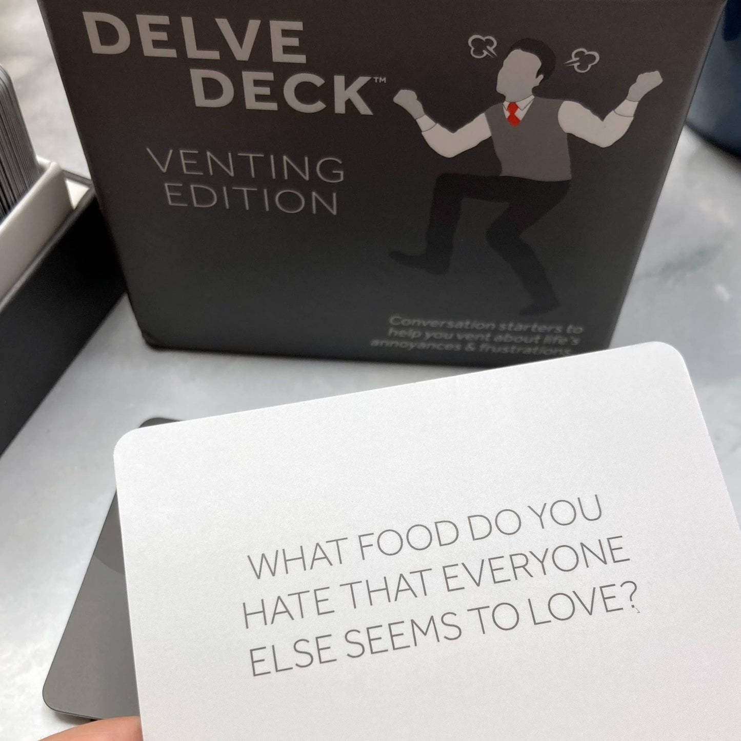 Delve Deck Conversation Cards - Venting Edition