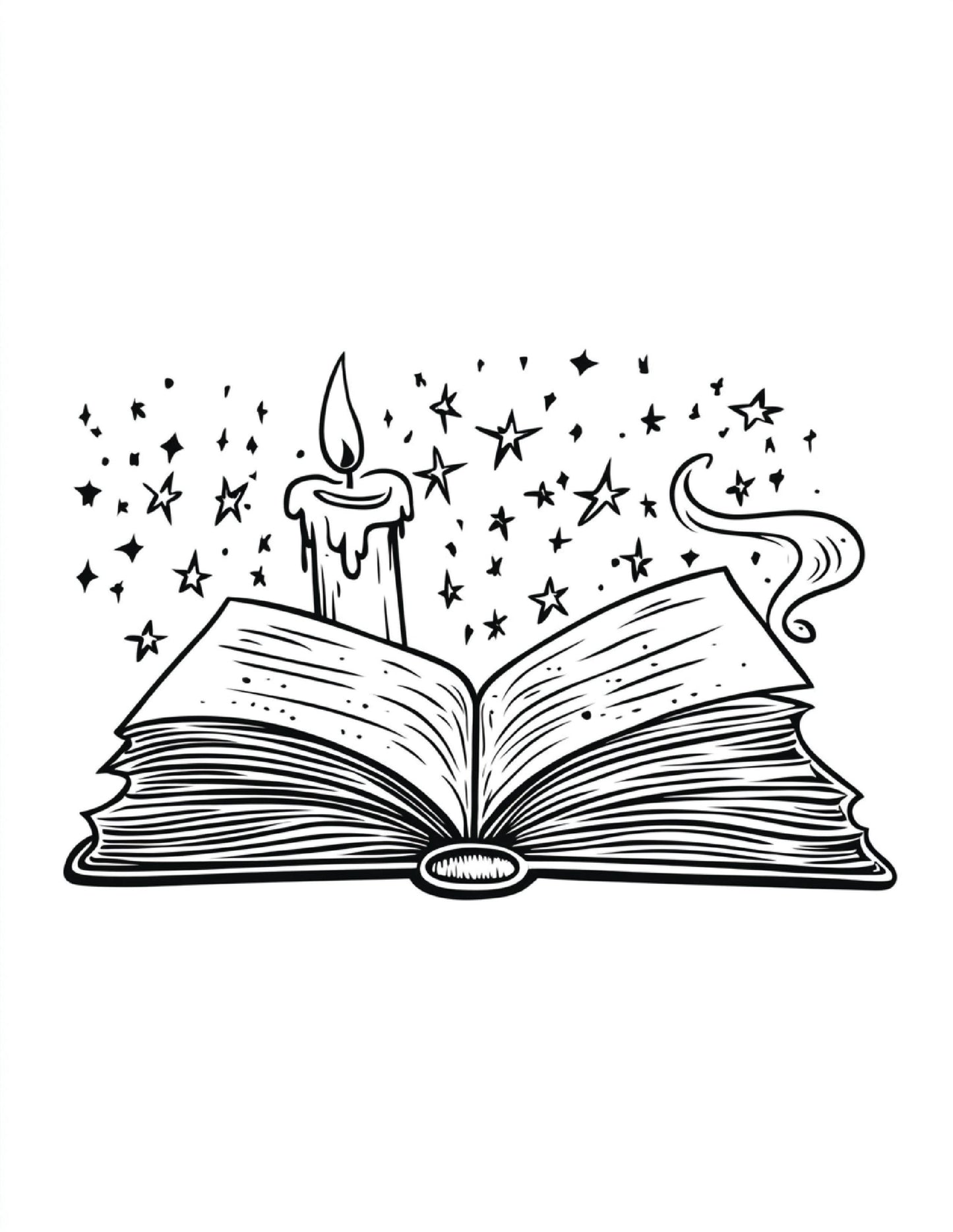 Bookish Coloring Sheets