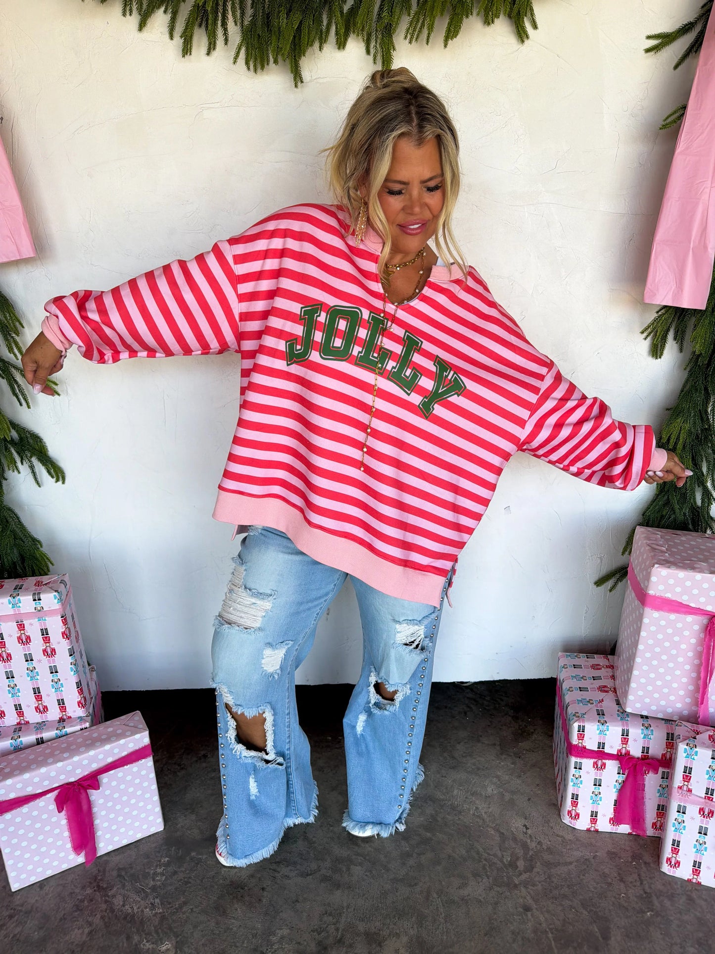 Holiday Oversized Sweatshirt PREORDER