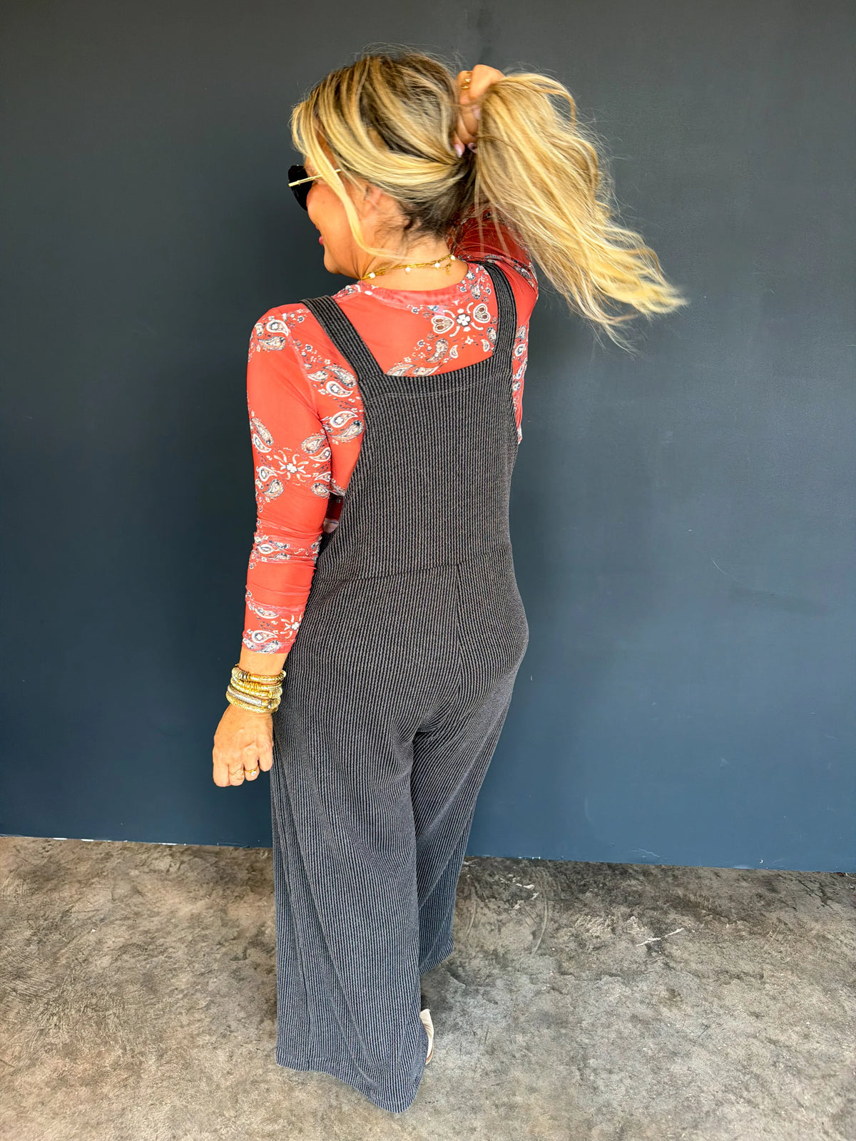 Comfy Knit Overalls