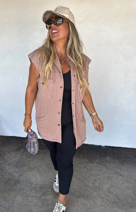 Cappuccino Utility Vest
