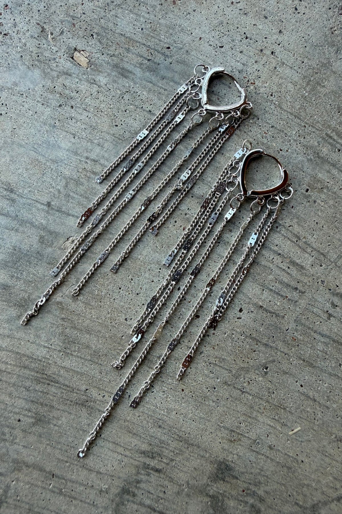 Fringe Hoop Earring