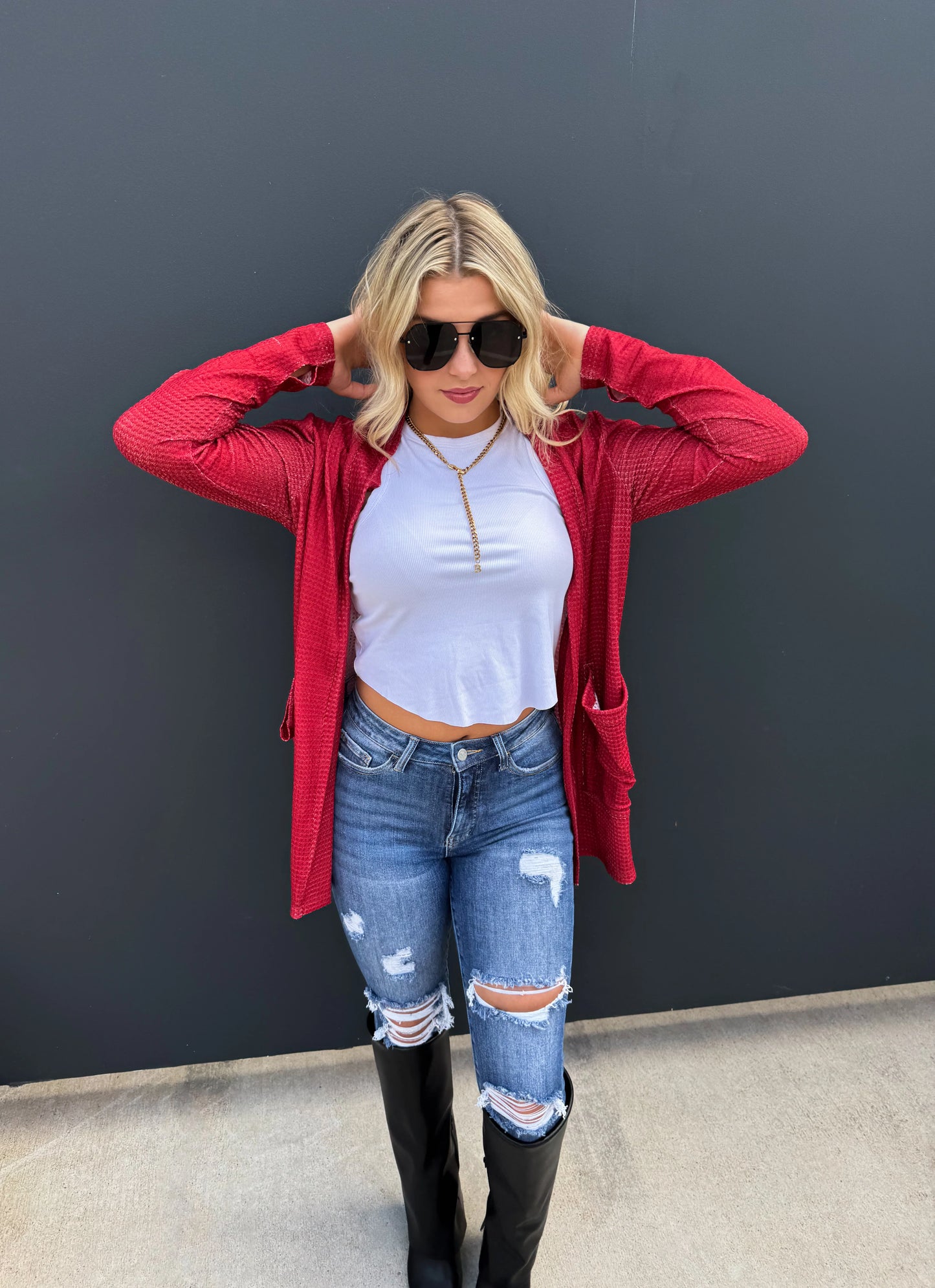 Popcorn Cardigan