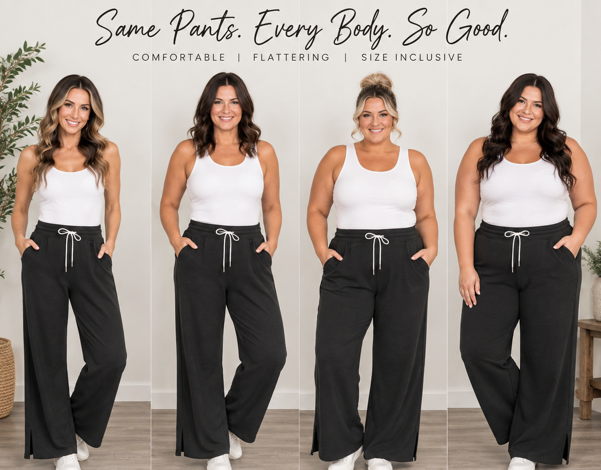 Black Scuba Pant