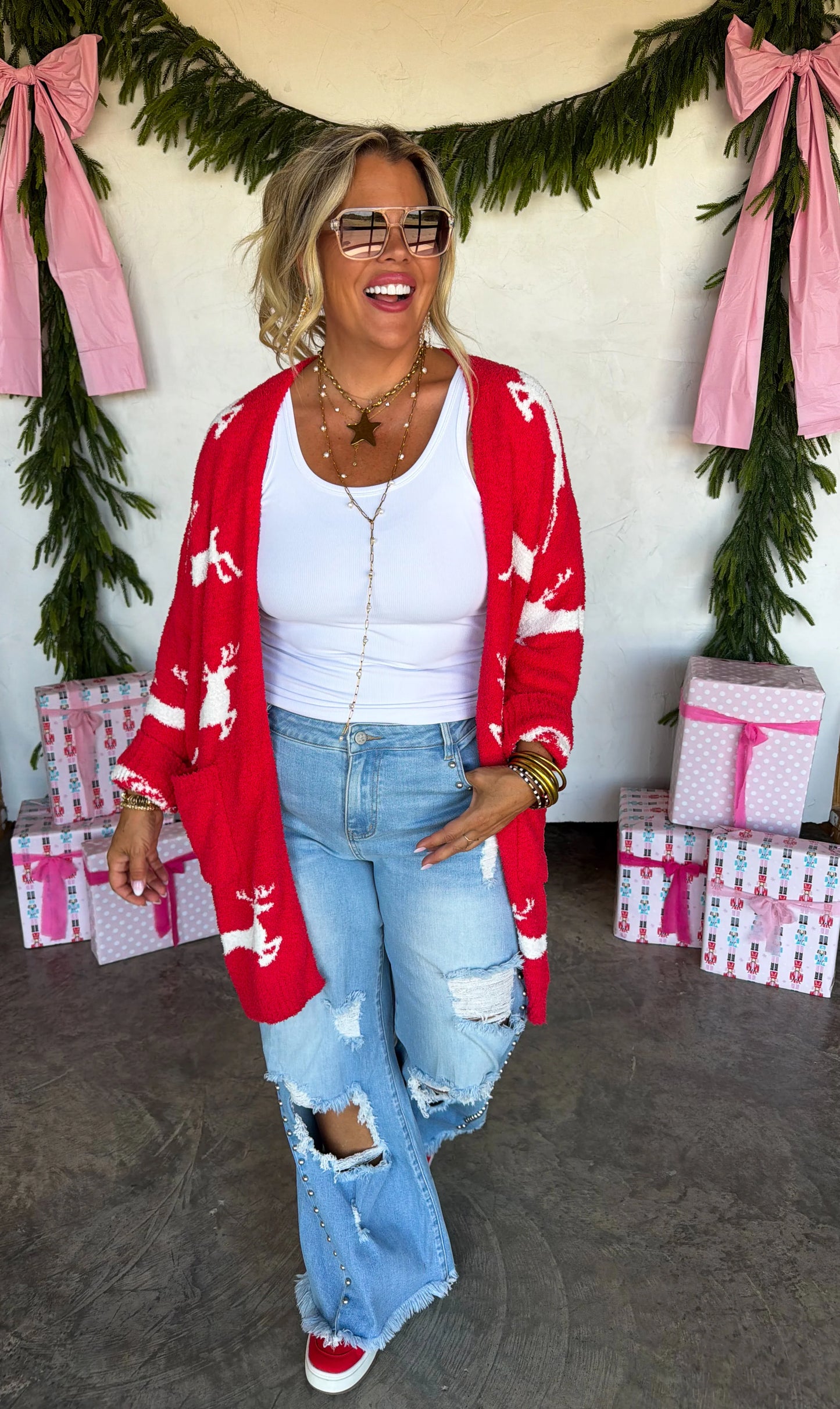 Holiday Cloud Soft Cardigan PREORDER