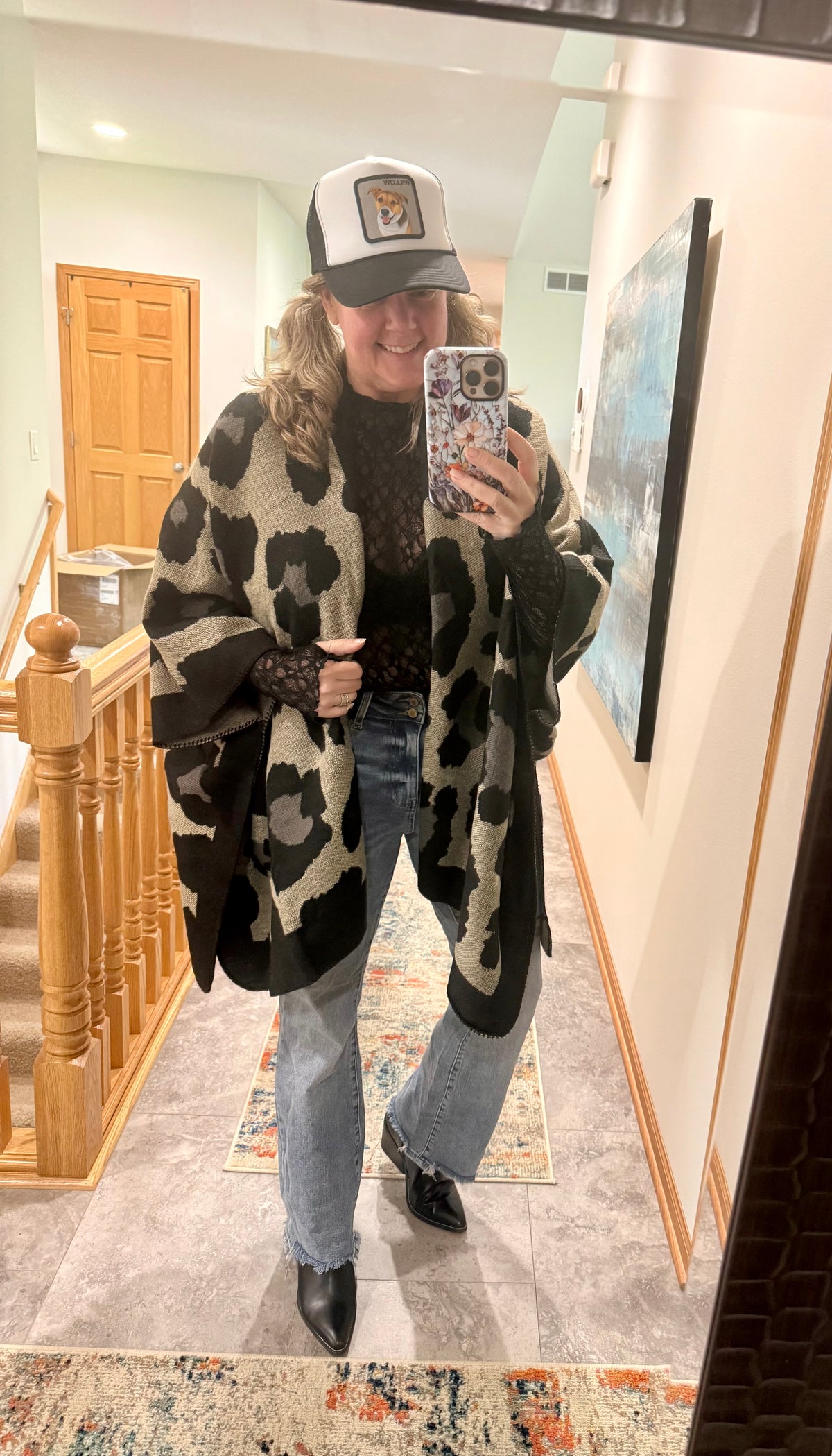 Leopard Kimono Cardigan