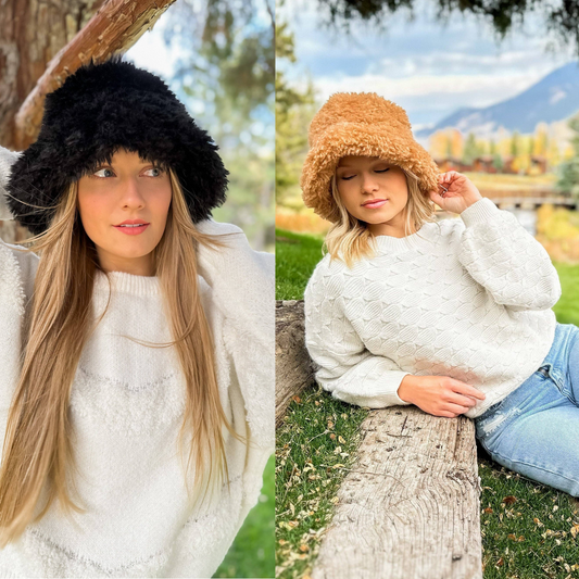 Faux Fur Bucket Hat