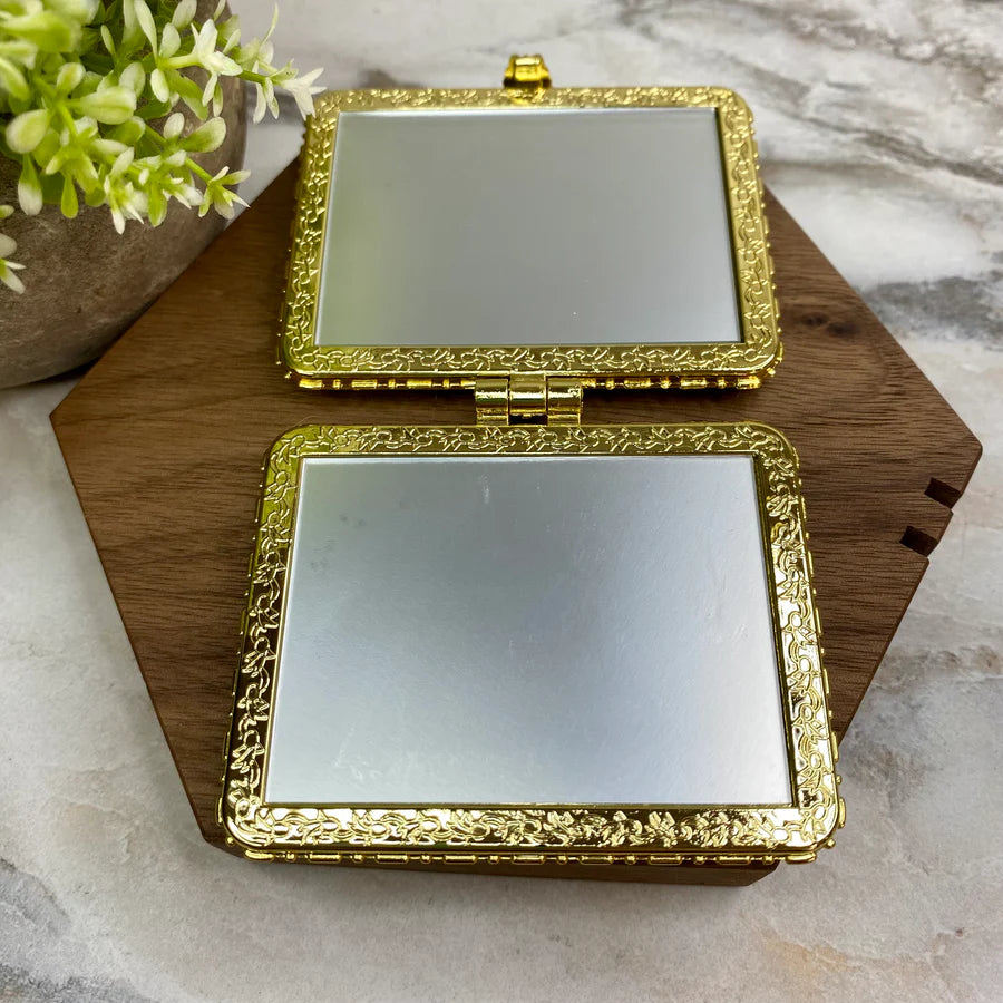 Floral Compact Mirrors
