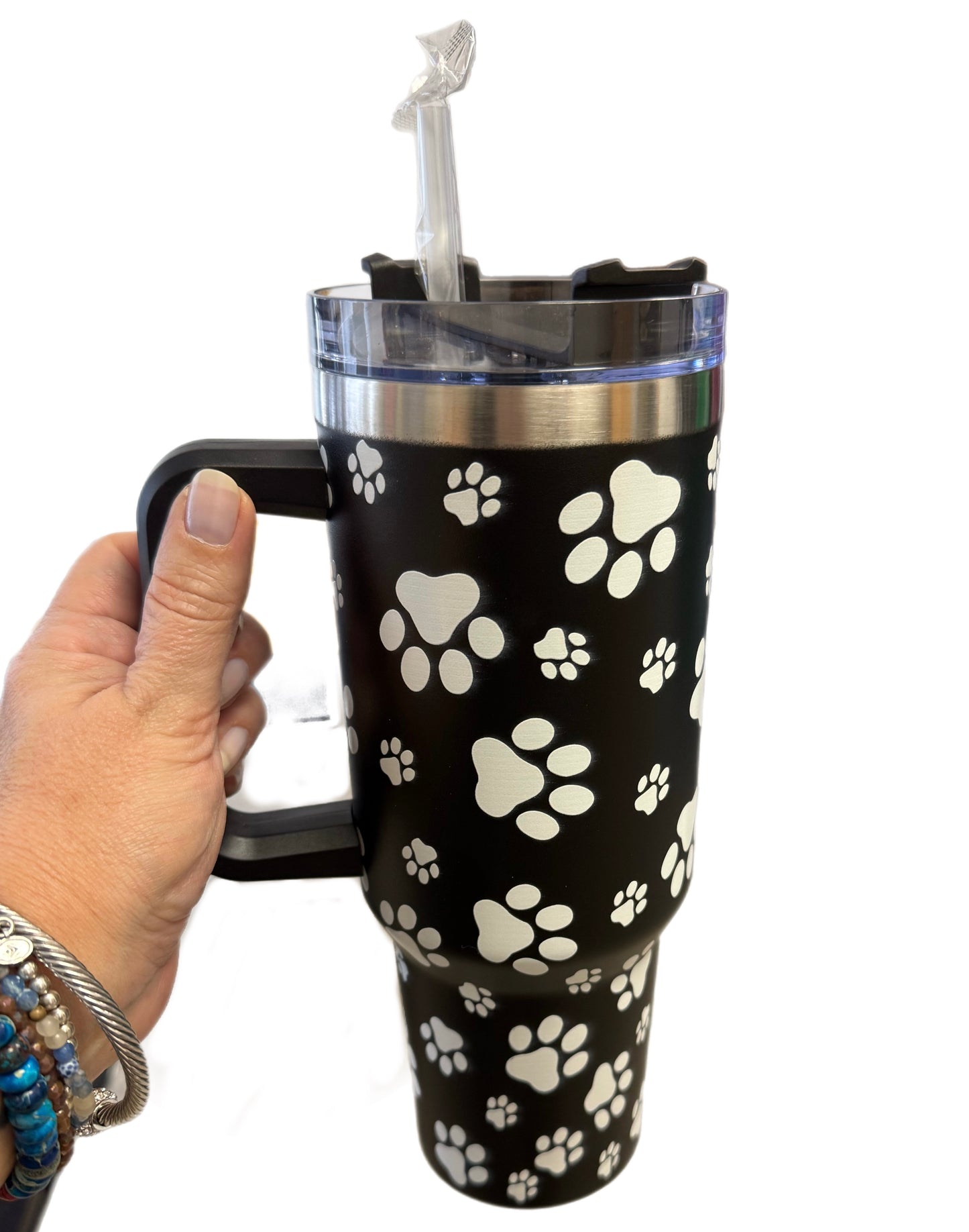 Paw Print 40 oz Tumbler