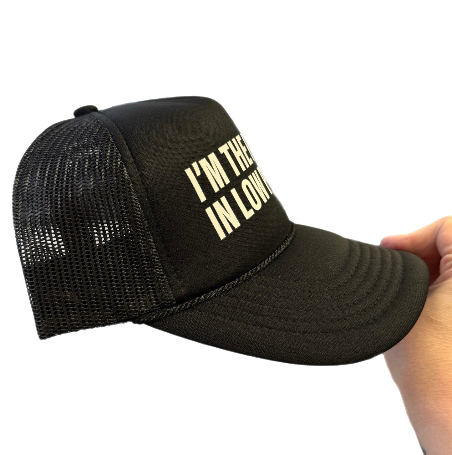 I'm The Friend In Low Places Trucker Hat
