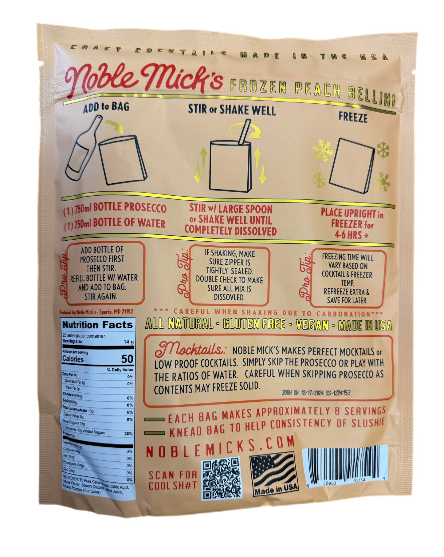 Noble Mick's Frozen Drink Mix