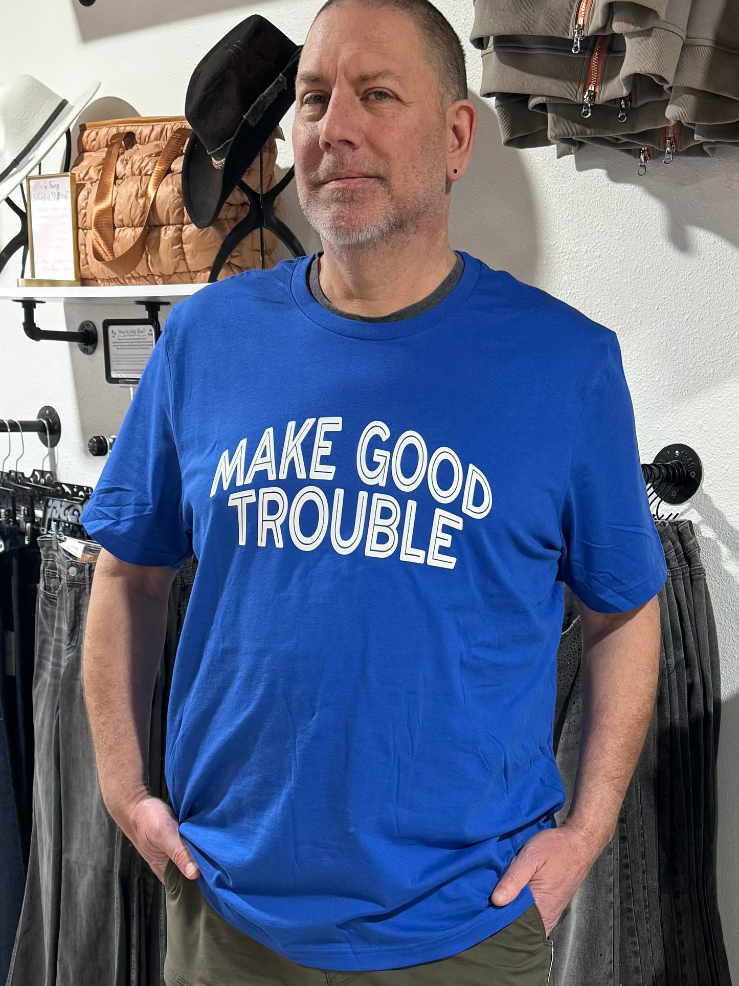 Make Trouble Graphic Tee