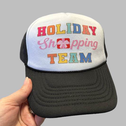 Holiday Shopping Team Trucker Hat