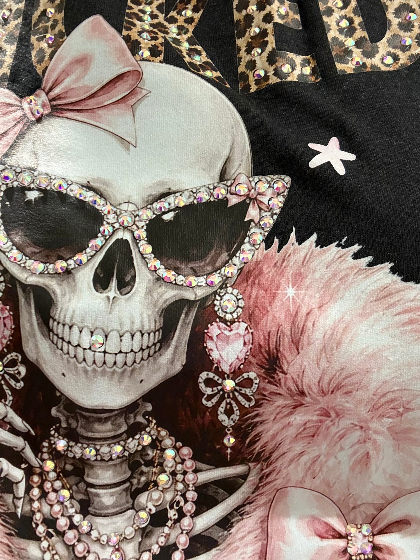 Wicked Rhinestone Graphic Tee