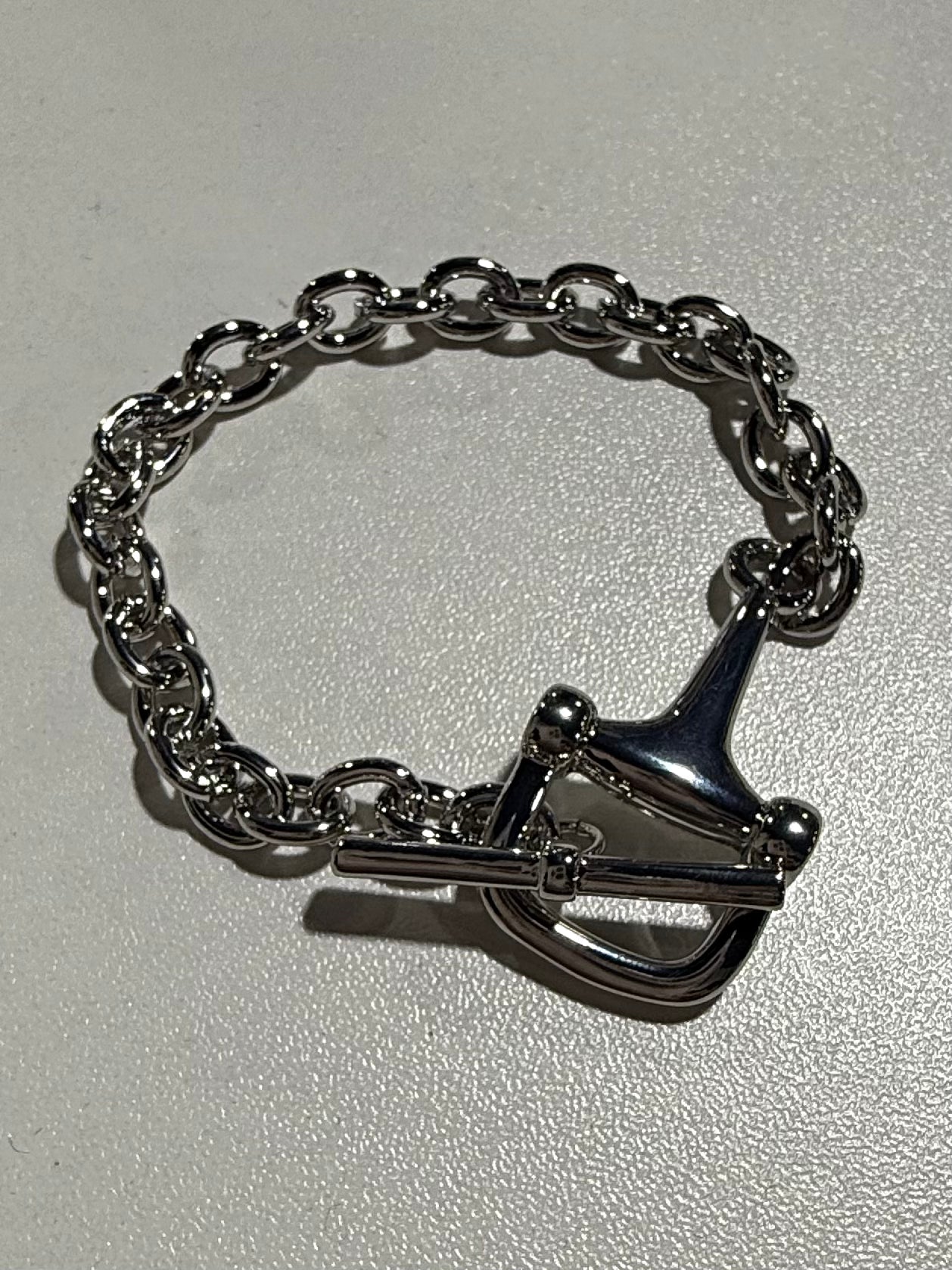 Water & Tarnish Resistant Horse Bit Bracelet