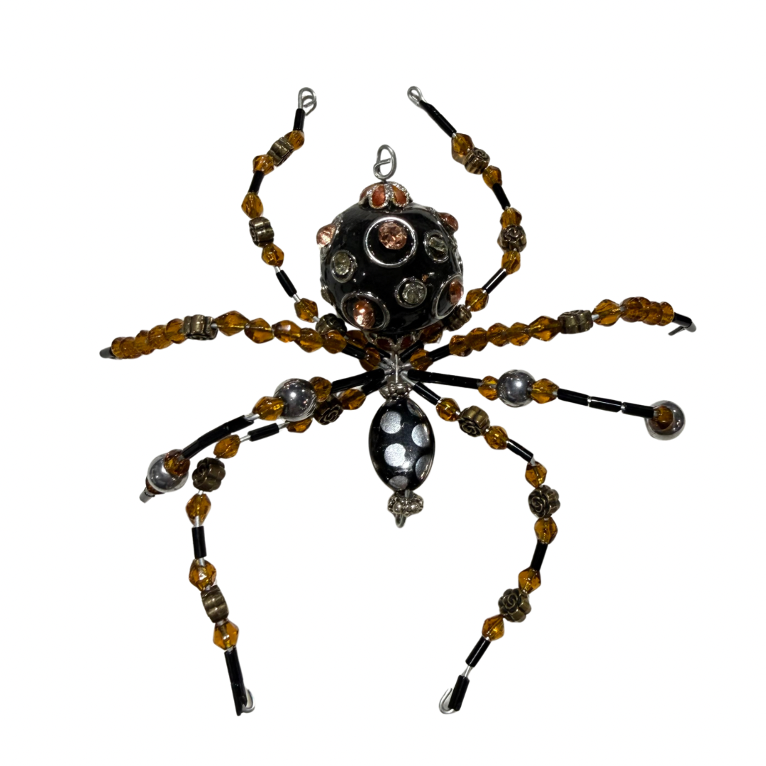 Hand Made Beaded Spider