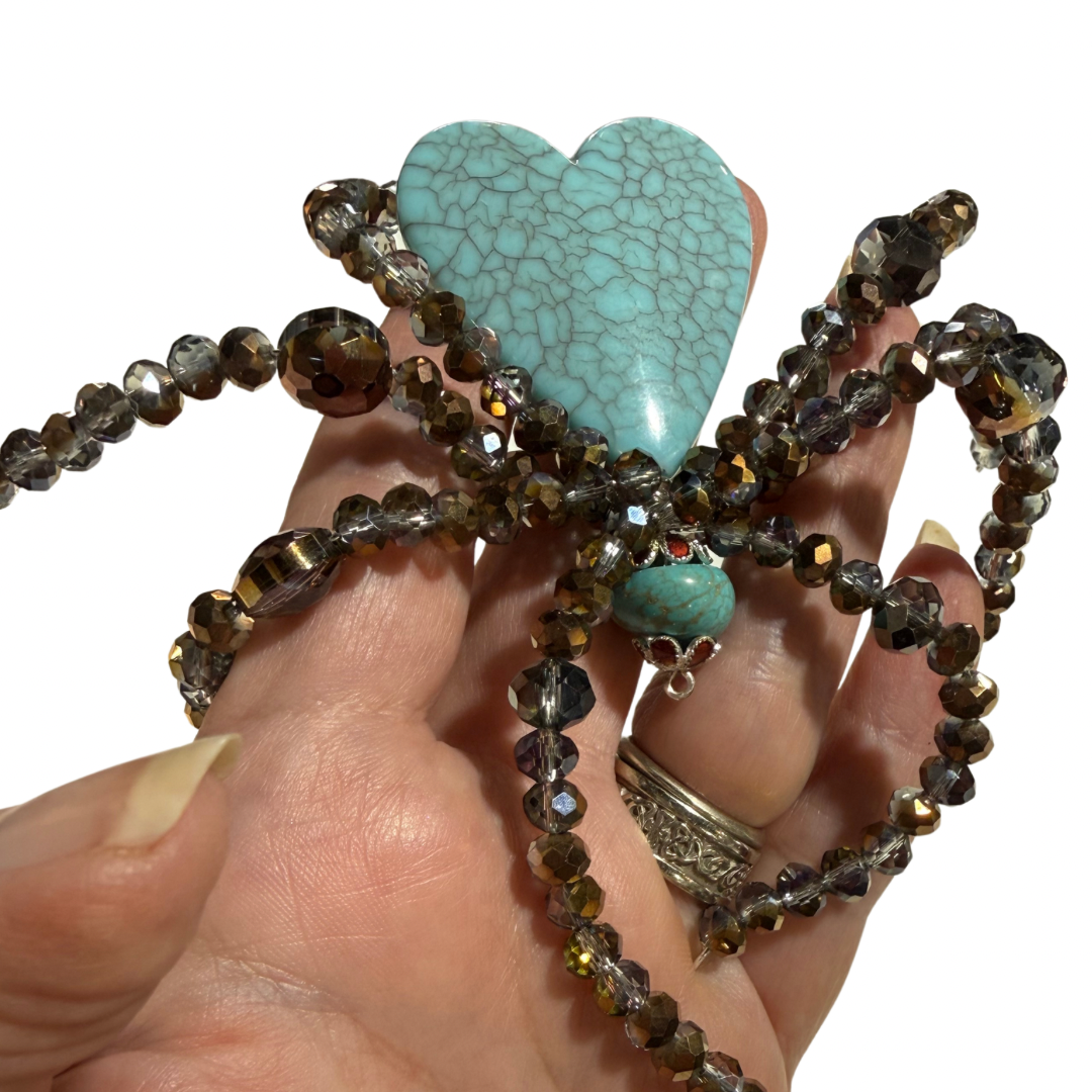 Hand Made Beaded Spider