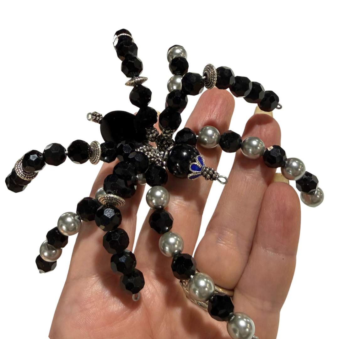 Hand Made Beaded Spider