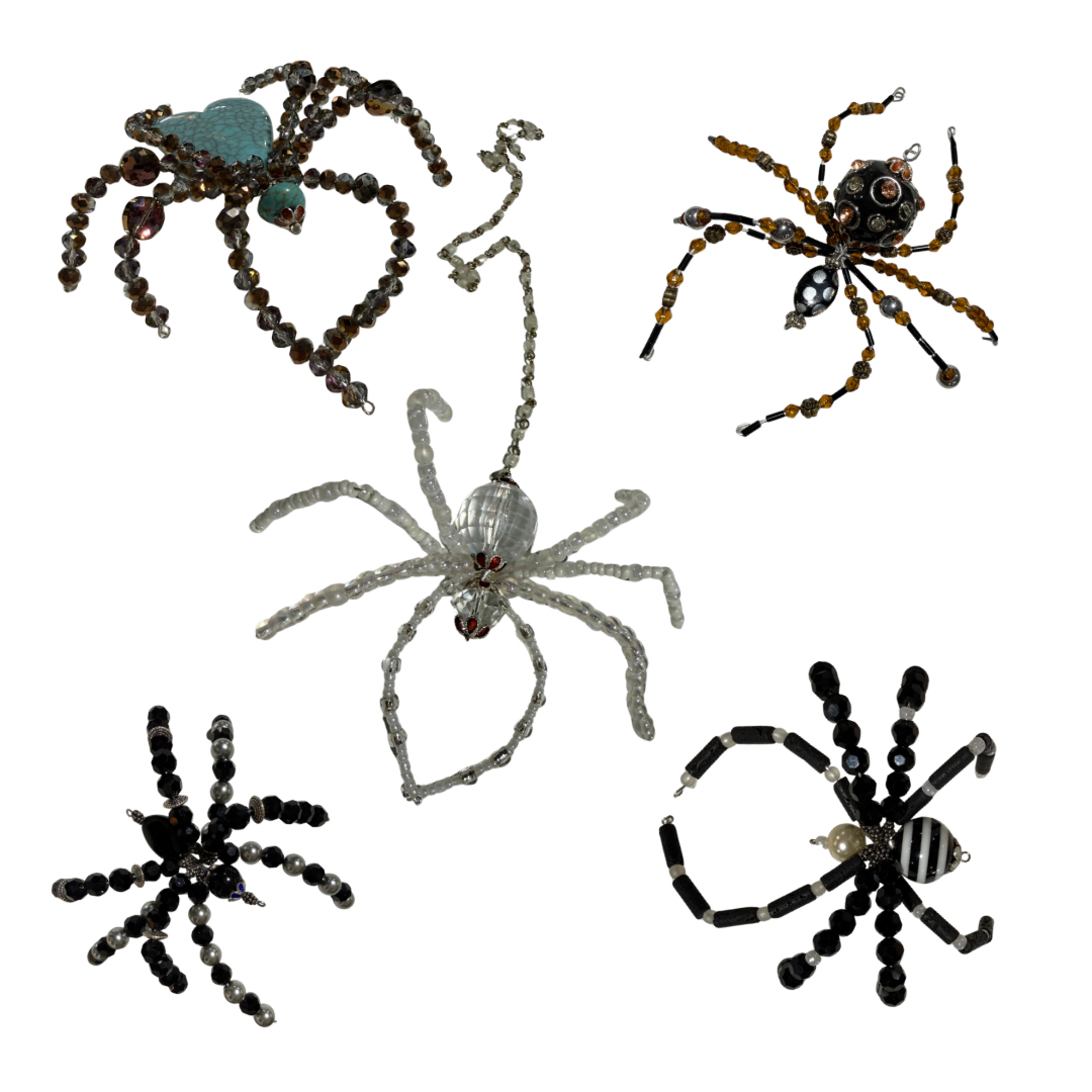 Hand Made Beaded Spider
