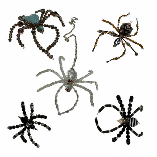 Hand Made Beaded Spider