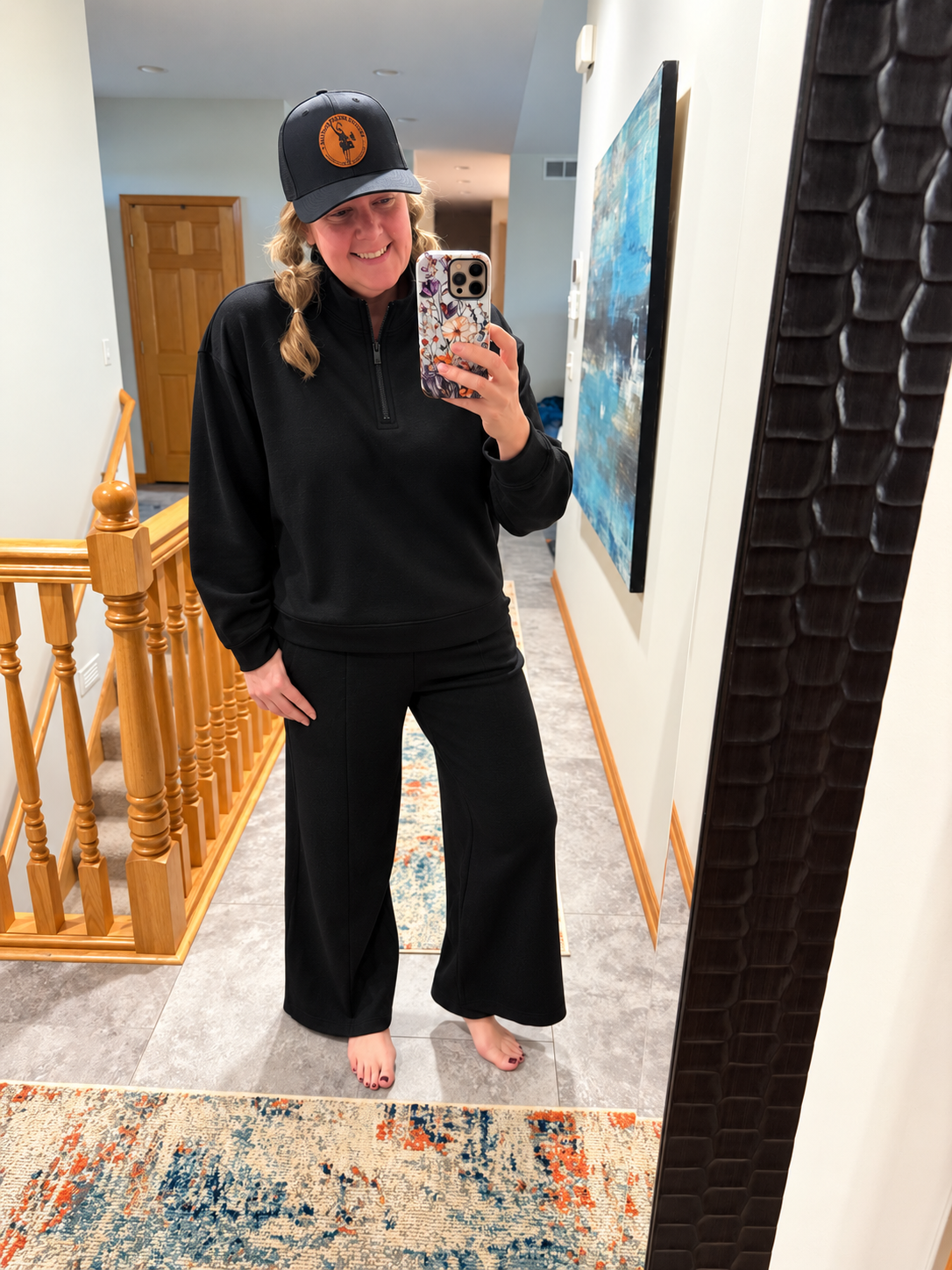 Black Scuba Sweatshirt