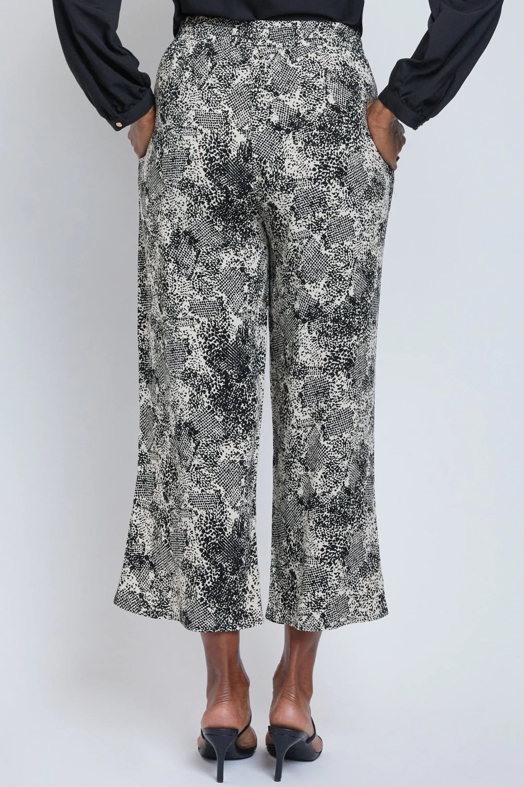 Rayon Front Slit Pant